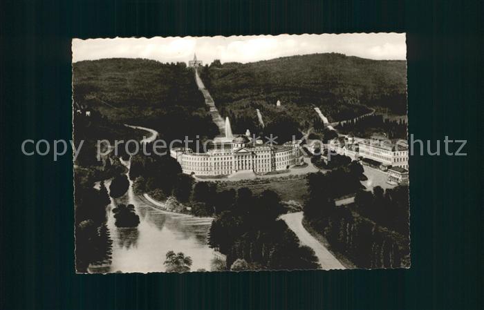 Wilhelmshoehe Kassel Oktogon Restaurant Fliegeraufnahme