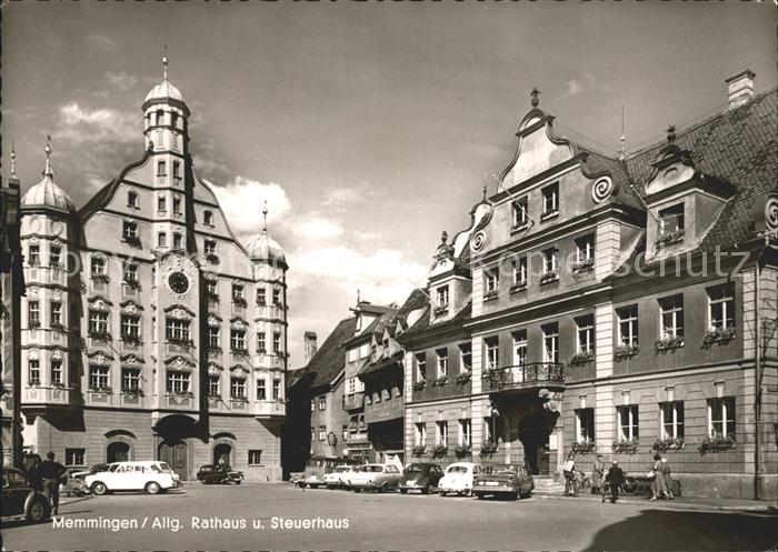 Memmingen Bayern Rathaus und Steuerhaus