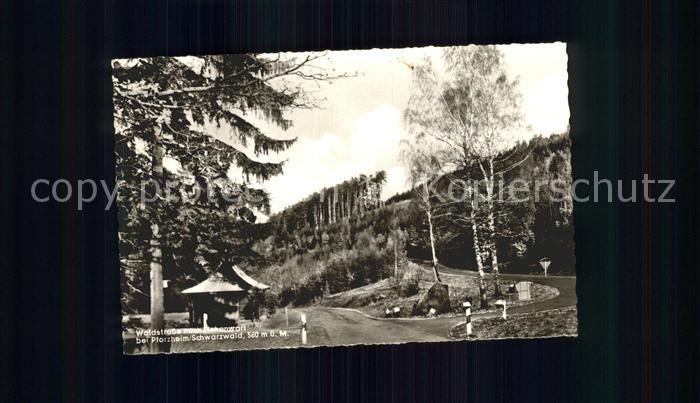 Pforzheim Waldstrasse nach Hohenwart