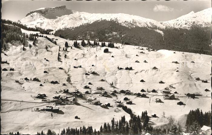 Hirschegg Kleinwalsertal Vorarlberg mit Hoch Ifen und Gottesackerplateau