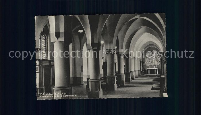 Kevelaer Saeulengang der Beichtkapelle