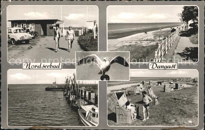 Dangast Nordseebad Nordseebad Promenade Seebruecke Strandpartie