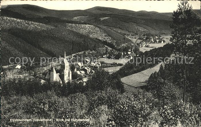 Kirchhundem Blick ins Hundemtal