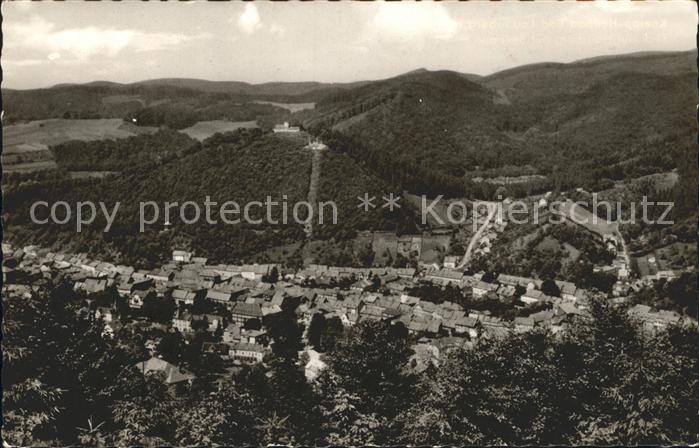 Bad Lauterberg Blick auf Hausberg und Seilbahn
