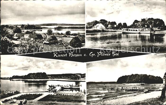 Bosau Gr Ploener See Fahrgastschiffe Seebruecke