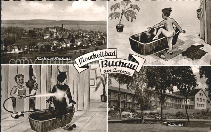 Buchau Federsee Bad Totalansicht Moorbaeder Kurhaus