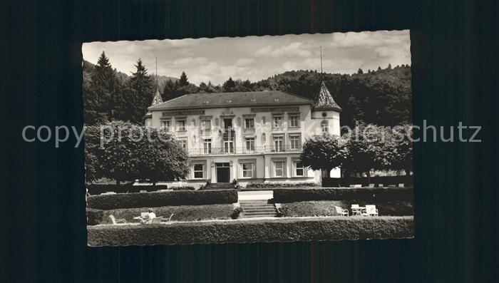 BADENWEILER BW Sanatorium Schloss Hausbaden