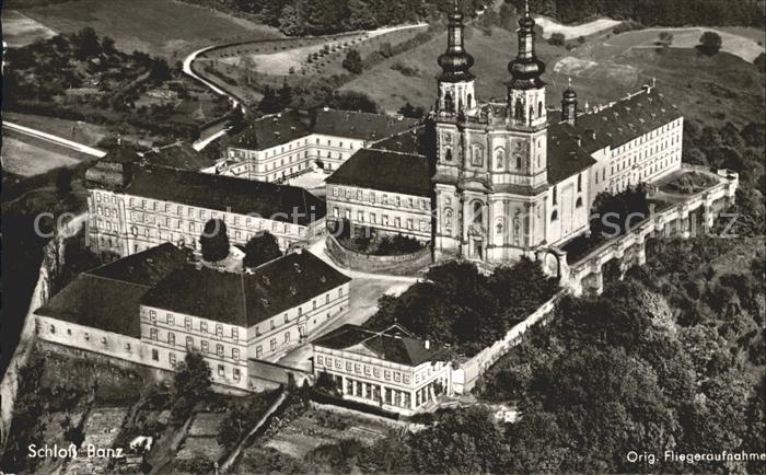 Bad Staffelstein Schloss Banz Fliegeraufnahme