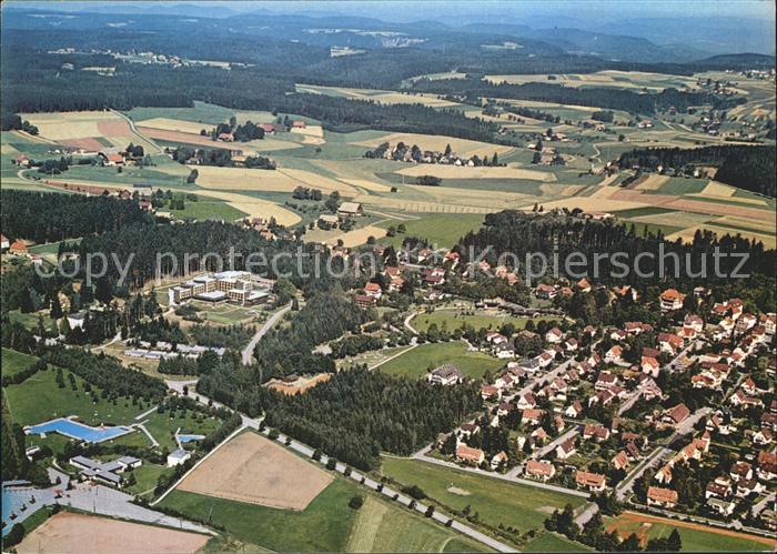 Koenigsfeld Schwarzwald Fliegeraufnahme