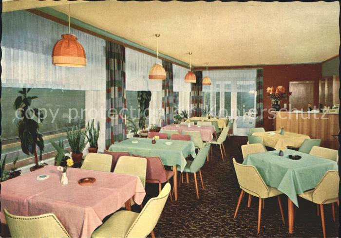 Baustert Hotel Pension Wiedenhof Gastraum