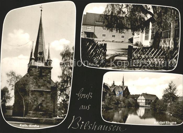 Bilshausen Kath Kirche Schule An der Rhume