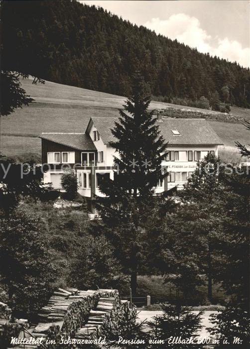Mitteltal Schwarzwald Pension zum Ellbach