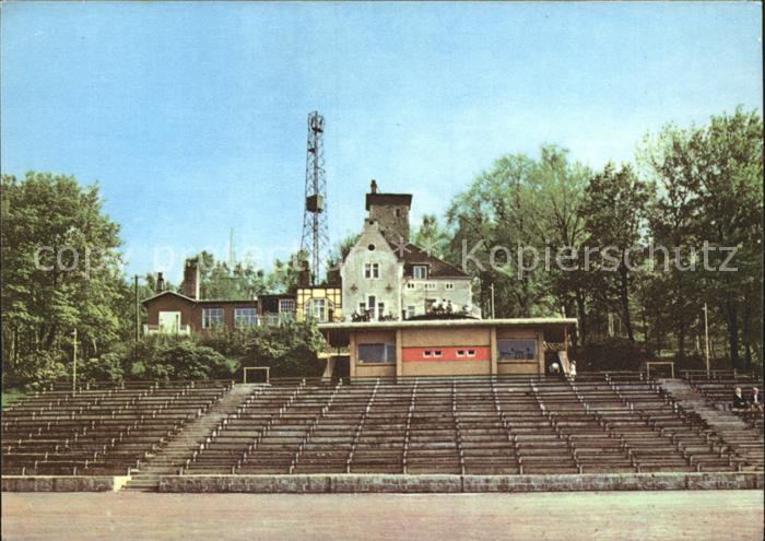 Aue Erzgebirge Freilichtbuehne Gaststaette Parkwarte am Heidelberg