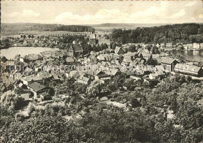 Moelln Lauenburg Blick vom Wasserturm