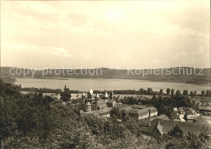 Maria Laach Glees Kloster mit Laacher See Panorama