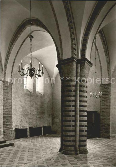 Ratzeburg Schleswig-Holstein Dom Vierpasspfeiler in der Vorhalle