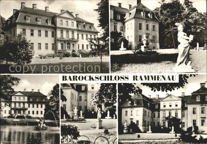 Rammenau Barockschloss Park Brunnen