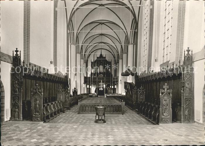 Bardowick Dom Inneres Chorgestuehl