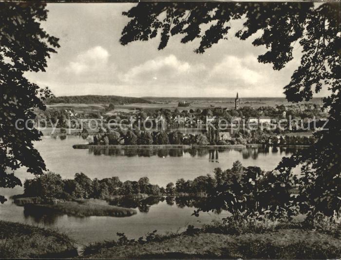 Feldberg Mecklenburg Blick vom Reiherberg