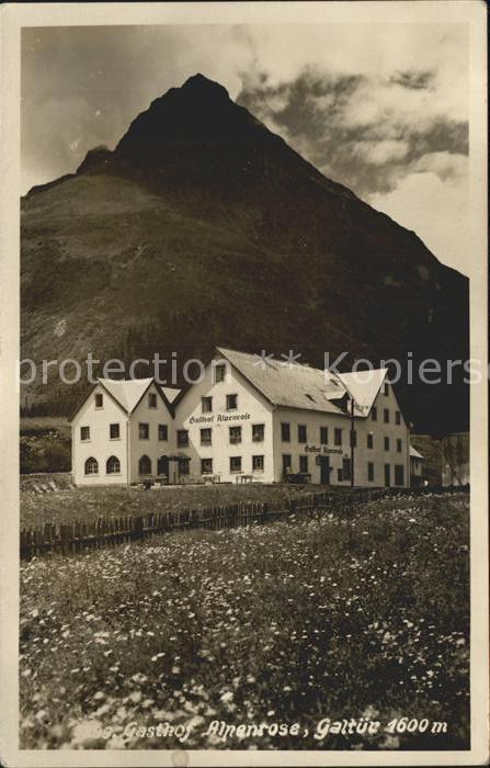 Galtuer Tirol Gasthof Alpenrose