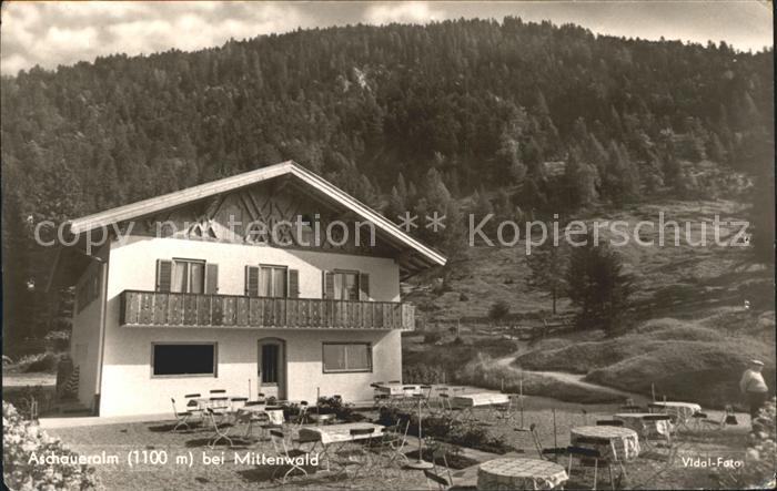 Mittenwald Bayern Aschaualm