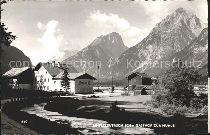 Unterleutasch Gasthof zur Muehle Alpen