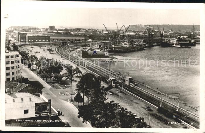 Durban South Africa Esplanade and Docks