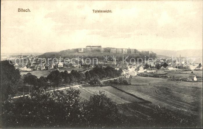 Bitsch Lothringen Totalansicht