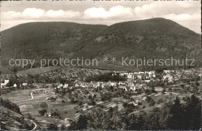 Loffenau Bad Herrenalb Panorama Schwarzwald