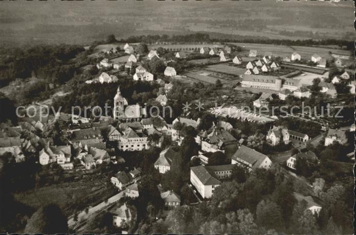 Tecklenburg Steinfurt NRW Fliegeraufnahme