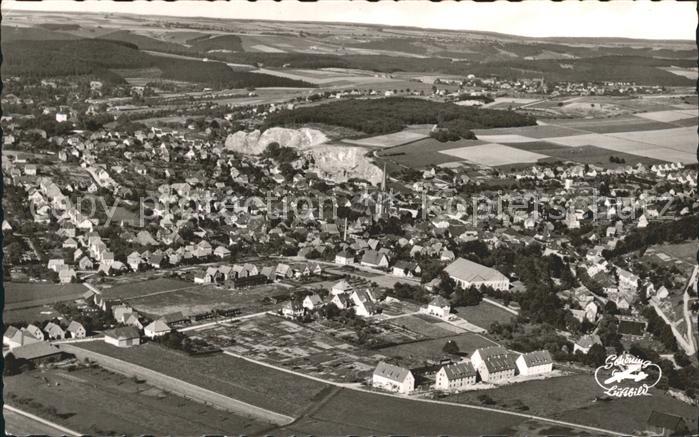 Warstein Luftkurort Fliegeraufnahme