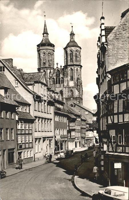 Goettingen Niedersachsen Tuerme der Johanniskirche