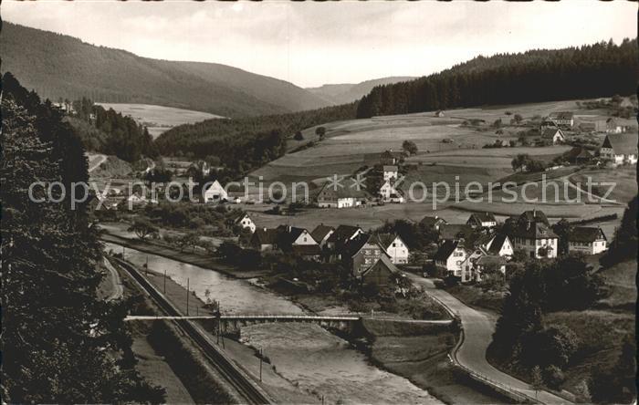 Huzenbach Panorama Luftkurort im Murgtal