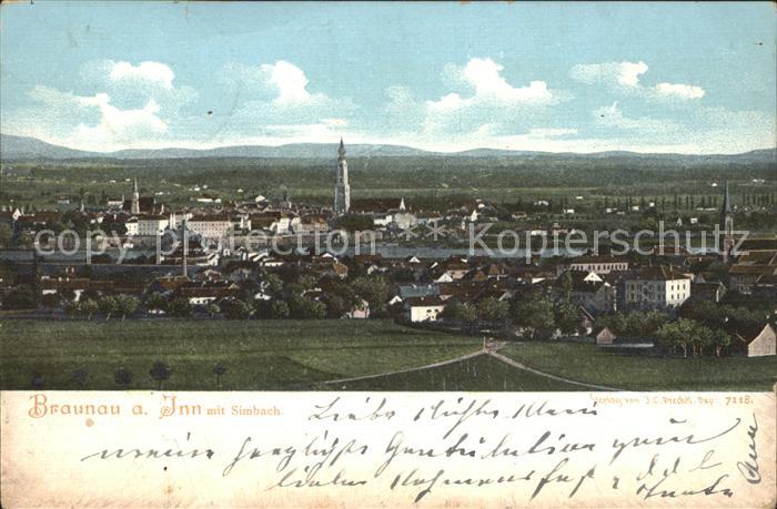 Braunau Inn Oberoesterreich Panorama