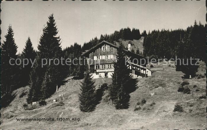 Fischen Allgaeu Berggasthaus Wannenkopfhuette