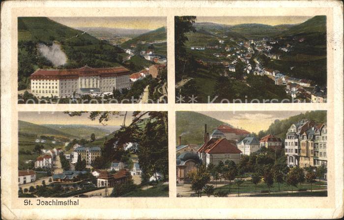 St Joachimsthal Jachymov Panorama Sanatorium Kurhotels
