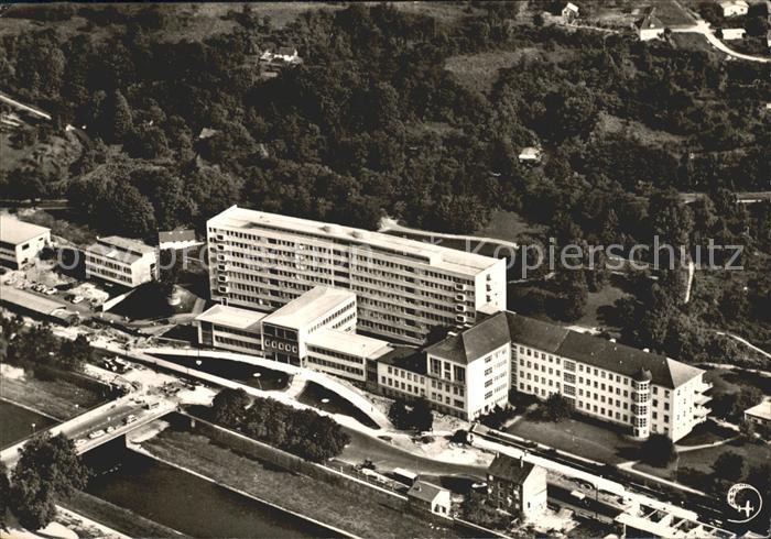 Pforzheim Staedtisches Krankenhaus Fliegeraufnahme
