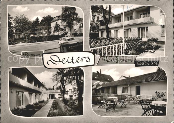 Bad Pyrmont Pension Deiters Terrasse