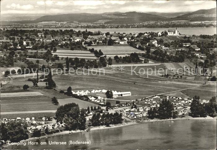 Horn Untersee Camping Horn Fliegeraufnahme
