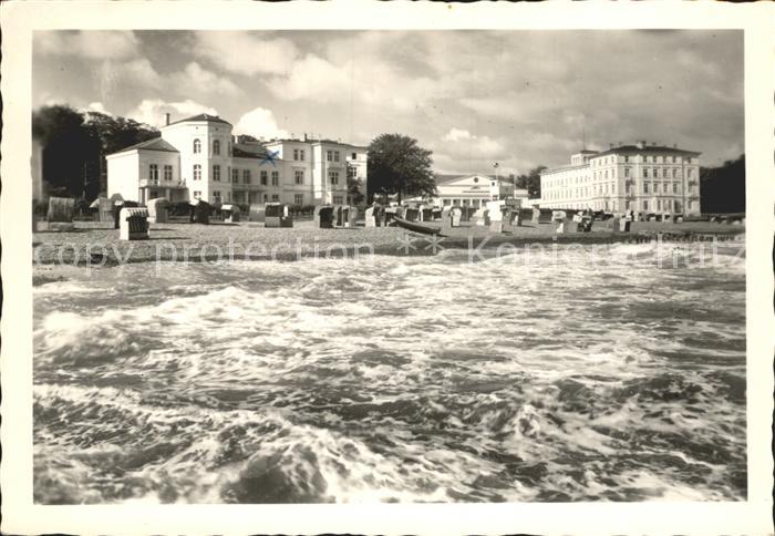Heiligendamm Ostseebad Strandpartie