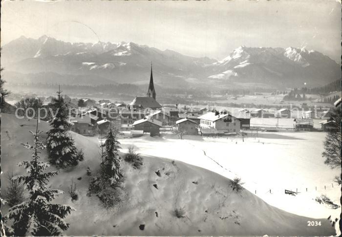 Koessen Tirol mit Wilder und Zahmer Kaiser