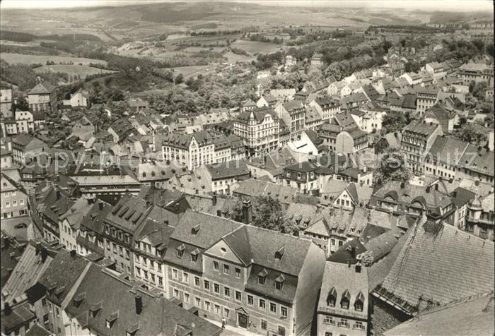 Annaberg-Buchholz Erzgebirge Blick vom Turm St Annen
