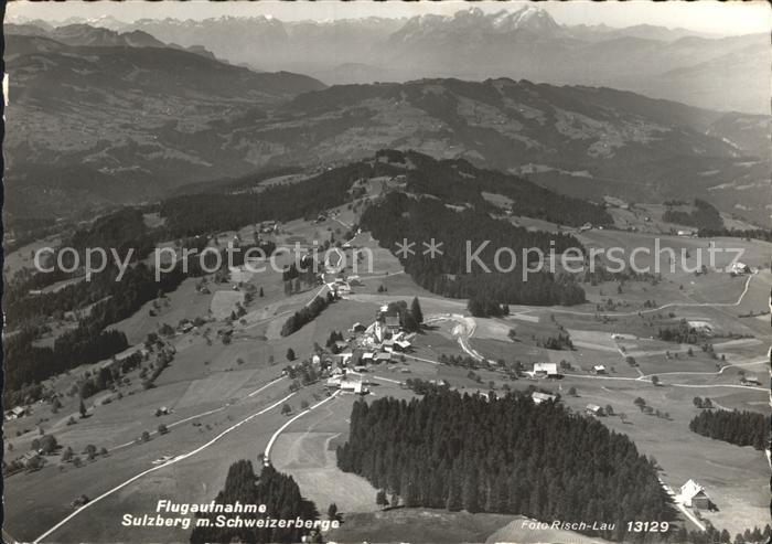 Sulzberg Vorarlberg Fliegeraufnahme