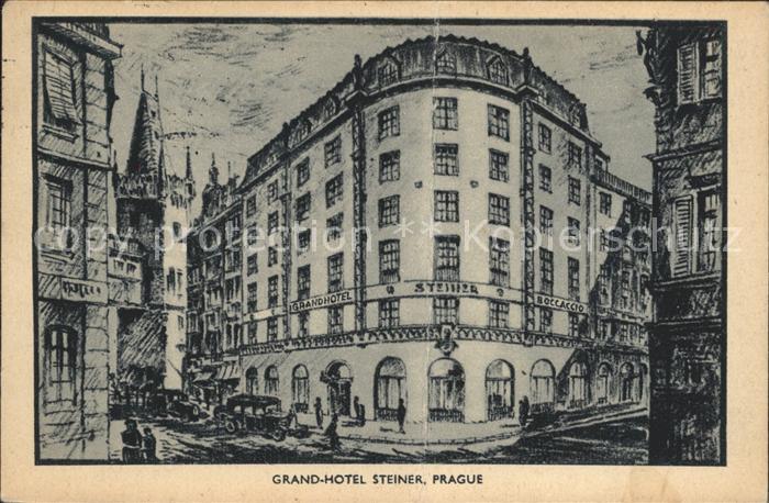 Prag Prahy Prague Grand Hotel Steiner