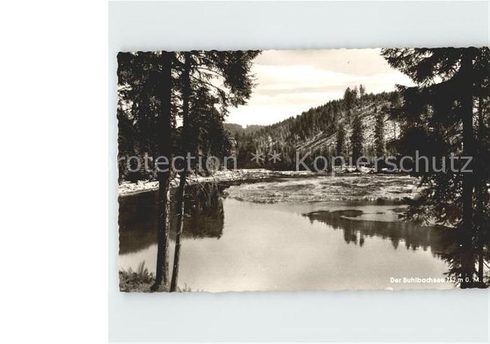 Buhlbach Obertal Buhlbachsee im Schwarzwald