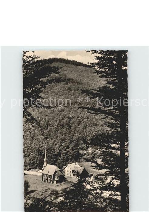 Sieber Herzberg am Harz Osterode Niedersachsen Kirchlein Gebirgsluftkurort