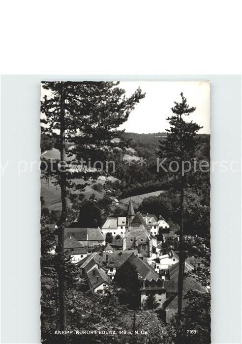 Edlitz Ansicht vom Waldrand aus Kneipp Kurort