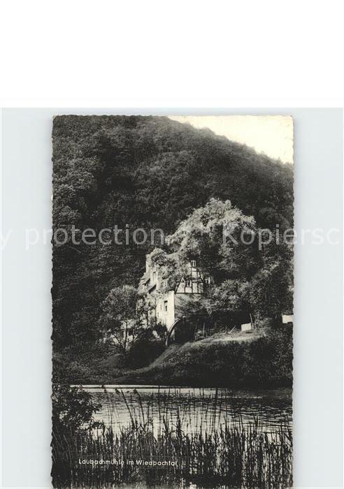 Ehlscheid Laubachmuehle im Wiedbachtal