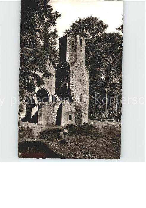 Langensteinbach Karlsbad Ruine St Barbarakapelle