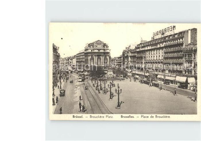 Bruxelles Bruessel Place de Brouckere